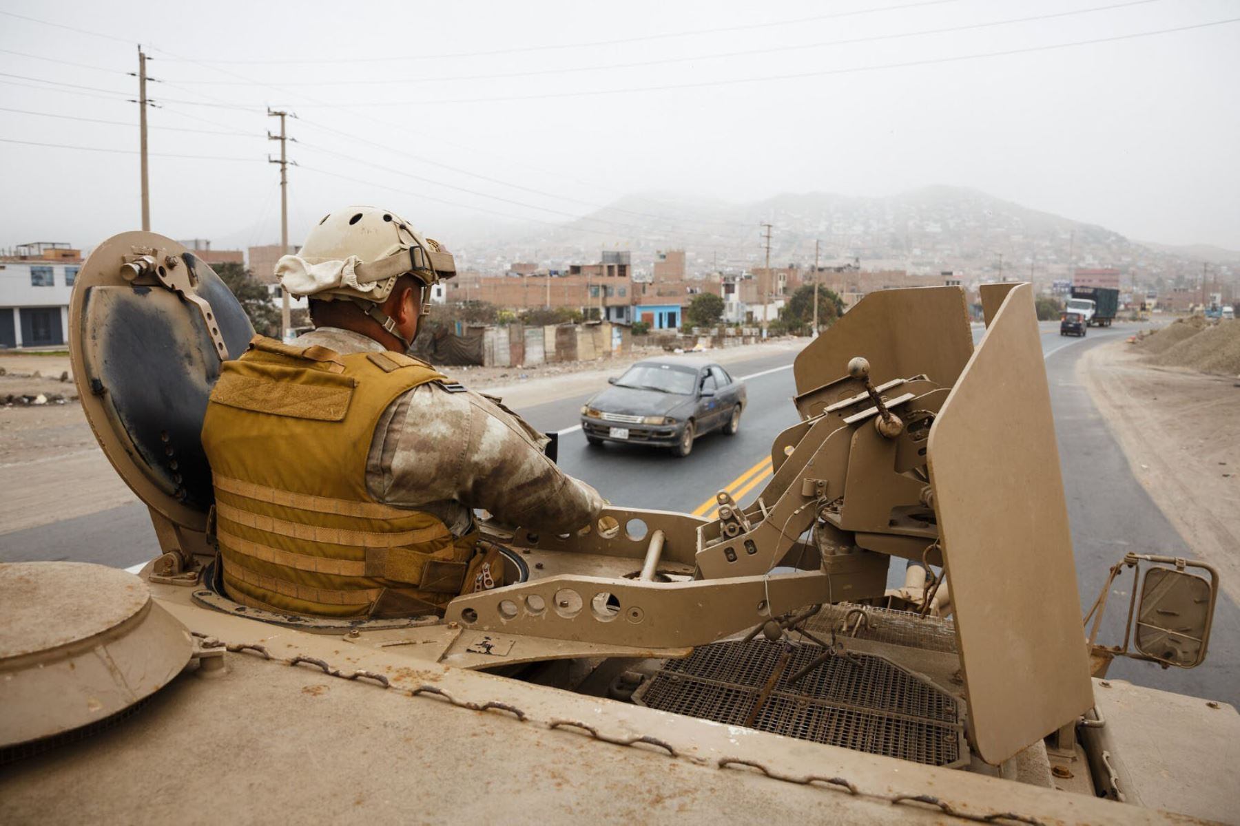Estas labores se coordinan con las fuerzas policiales para asegurar la protección y el bienestar de los ciudadanos. (Foto: Andina)