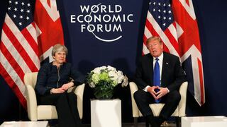 Donald Trump y Theresa May abordarán "la relación de seguridad y defensa"