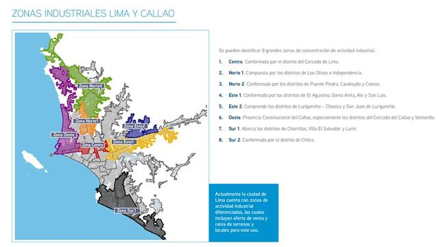 Zonas industriales Lima y Callao: Esta es la oferta y sus precios de venta
