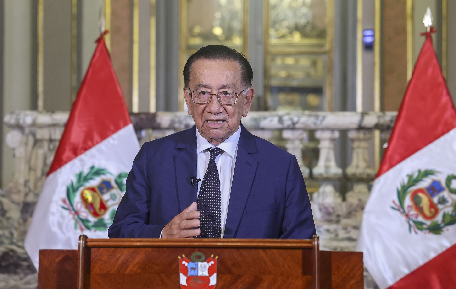 “No he intervenido en esas negociaciones, así que no pueden decir que yo he mentido", dijo el presidente Balcázar.