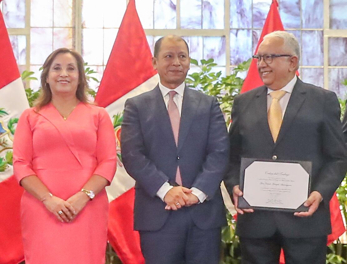 Magistrado Gino Yangali Iparraguirre, que integra la Cuarta Sala de Derecho Constitucional y Social Transitoria, sostuvo que se inhibirá de ver la causa. .(Foto: Archivo Presidencia)