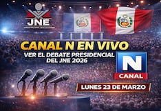 ◉ CANAL N EN VIVO — cómo ver el debate presidencial del JNE 2026 por TV abierta y Online (23 de marzo)