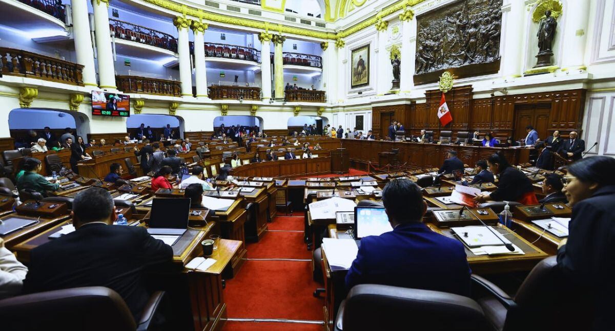 Delia Espinoza arremetió contra el Congreso y los acusó de "defender a la destituida Patricia Benavides", y que "están cómodos con un fiscal interino (Tomás Gálvez) que ha prometido que no será excesivo y solo archiva y no denuncia o abre investigaciones". Foto: Congreso