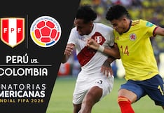 Hora exacta del Perú vs. Colombia por las Eliminatorias 2026