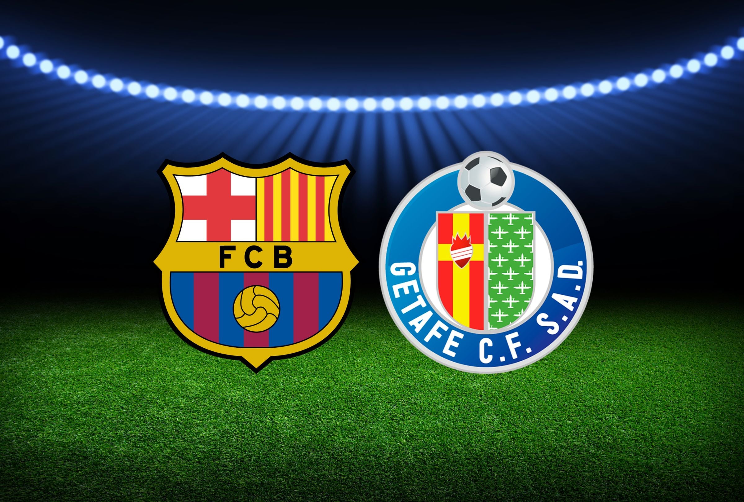 El partido FC Barcelona - Getafe por LaLiga 2026 es uno de los grandes partidos de este sábado 25 de abril. (Foto: Composición Gestión Mix)