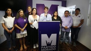 Partido Morado se reúne y prepara pronunciamiento sobre Julio Guzmán 