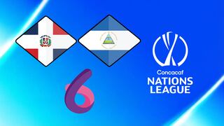 Canal 6 transmitió el partido Nicaragua 2-3 Dominicana por Liga de Naciones Concacaf (24/09/2026)