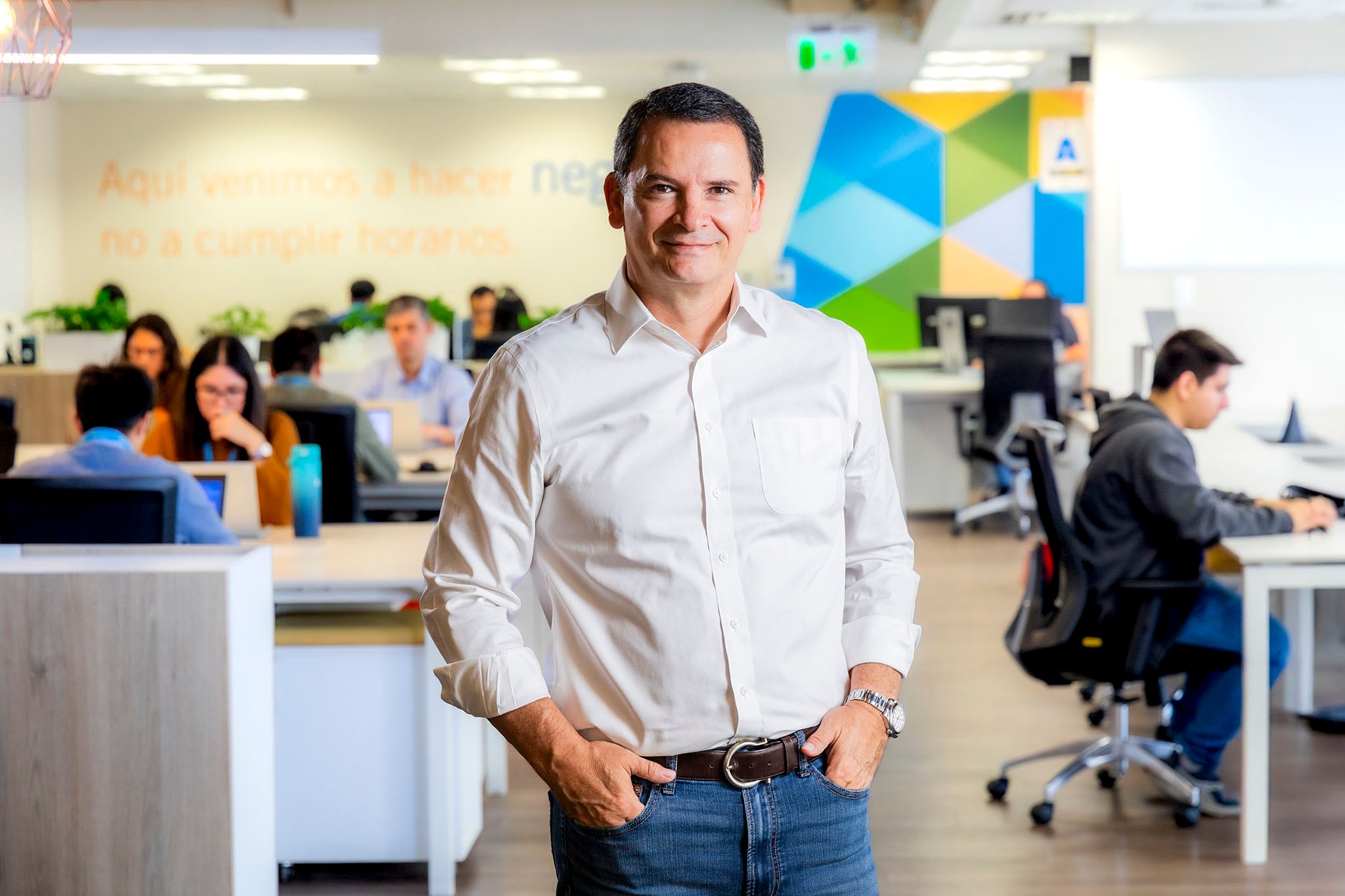Gustavo Leaño, CEO de Niubiz, dio entrevista exclusiva a Gestión.