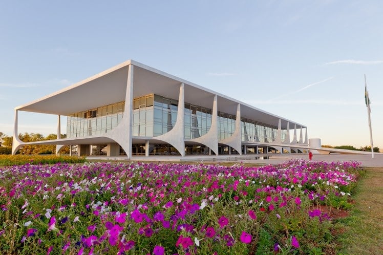 Palacio do Planalto, Brasilia, Brasil. (Foto: rinconabstracto.com)