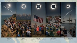 Horarios del eclipse solar en Estados Unidos hoy 12 de agosto por ciudad y zona horaria