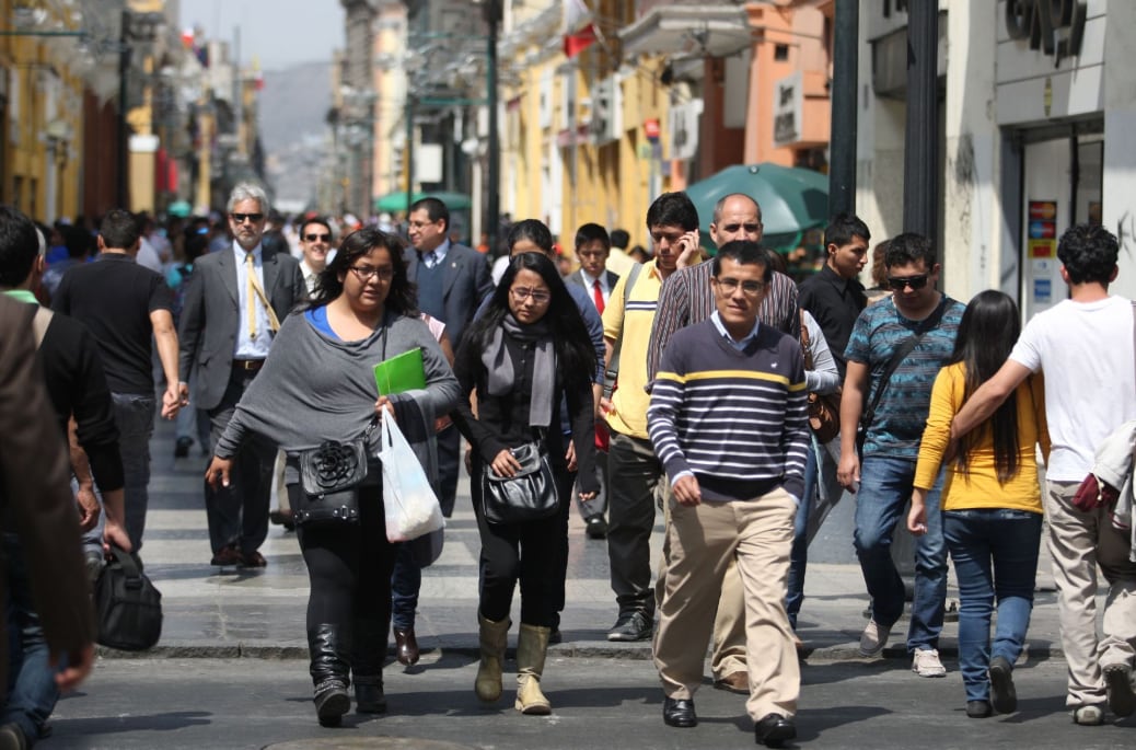Entre 36 y 37% del empleo total, tanto formal e informal, se desarrolla en Lima. (Foto: Andina)