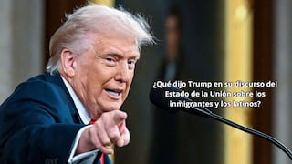 Trump habla de inmigración, pero no de latinos: lo que dejó fuera en su discurso del Estado de la Unión 2026