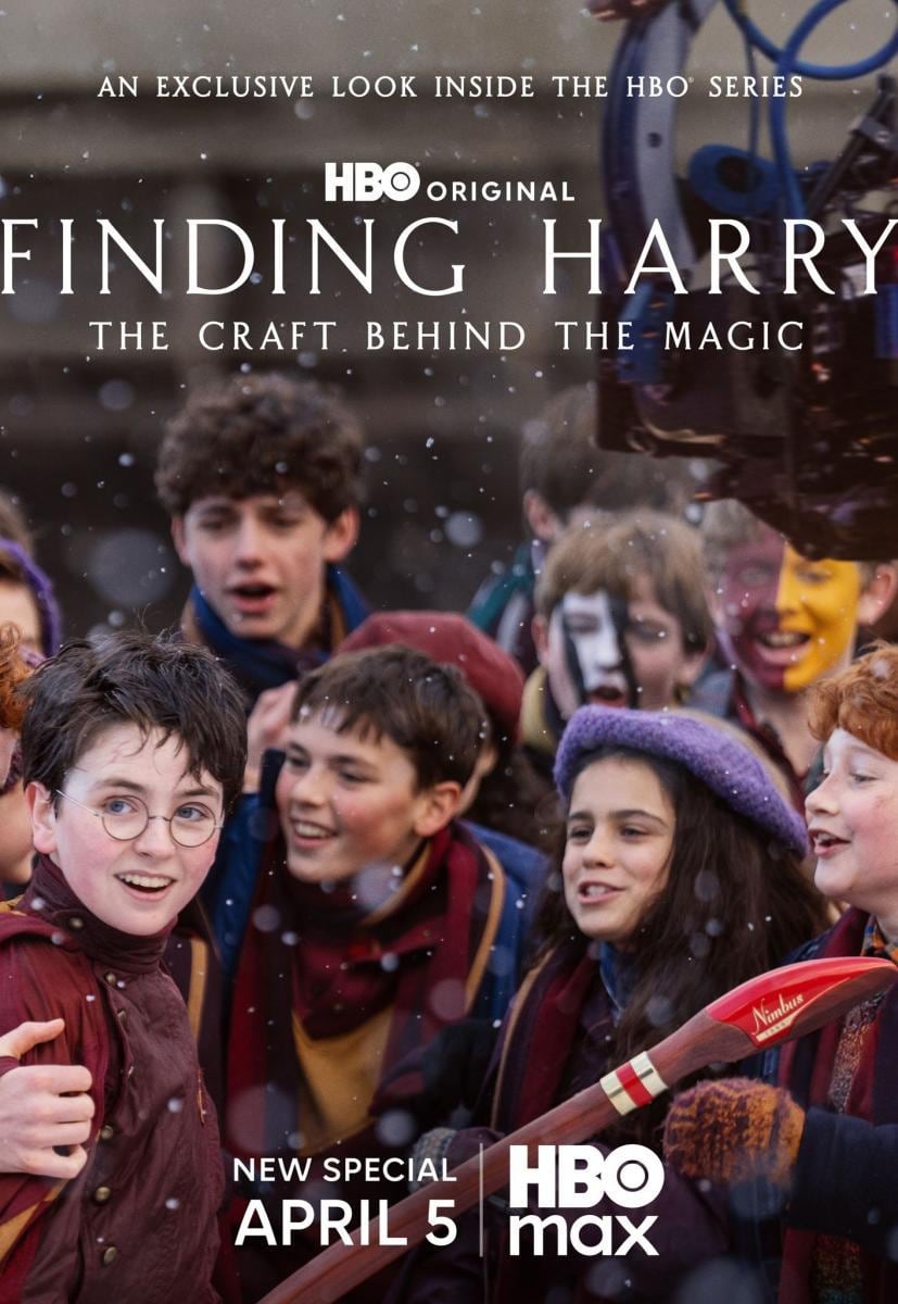 El póster de "Finding Harry: The Craft Behind the Magic", documental que ofrece una mirada al interior de la escala épica y el cuidado meticuloso que hay detrás de la nueva serie (Foto: HBO)