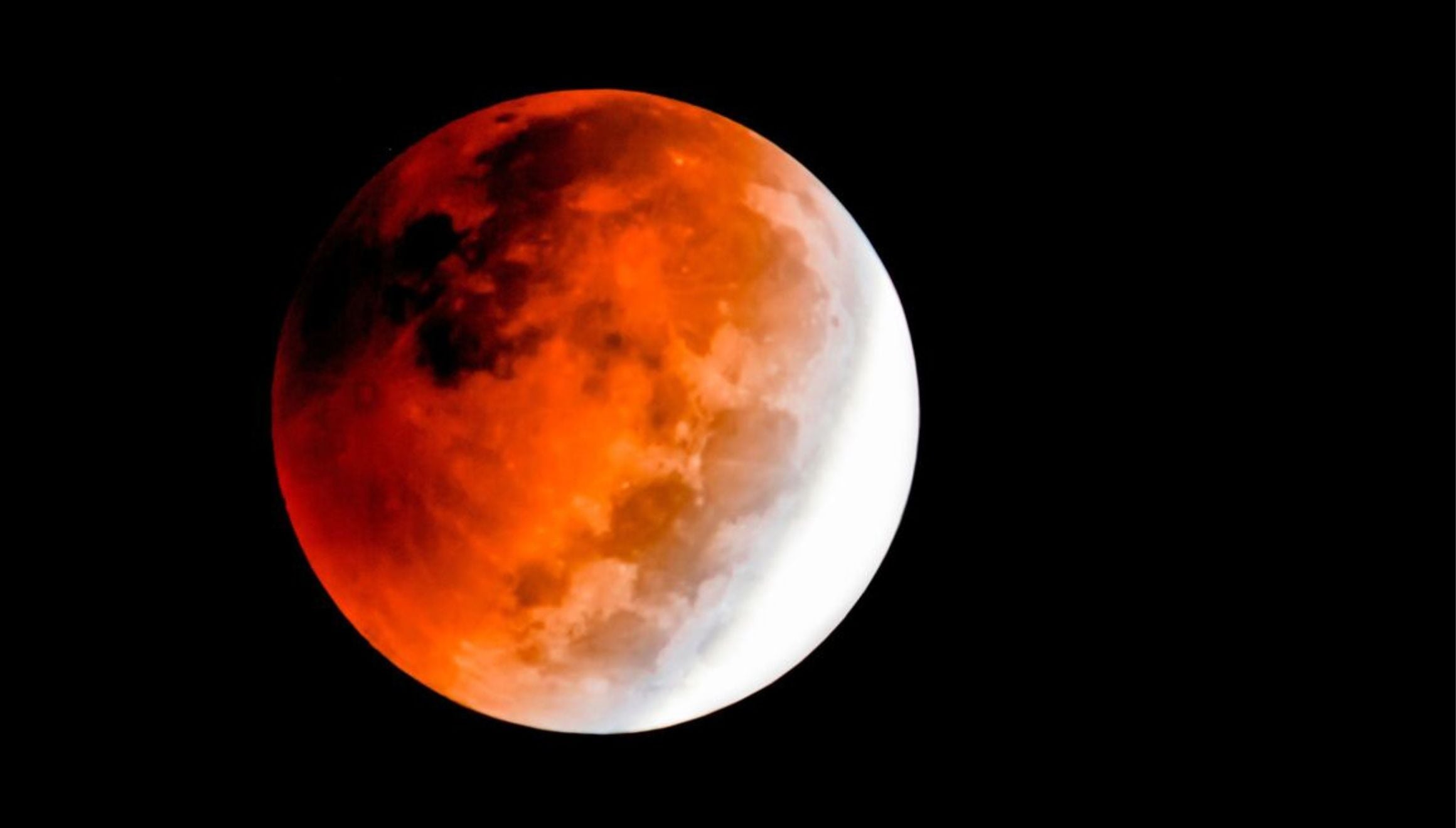 Houston podrá observar un profundo eclipse lunar parcial durante la noche del jueves 27 y la madrugada del viernes 28 de agosto de 2026. (Foto: win247/istock)