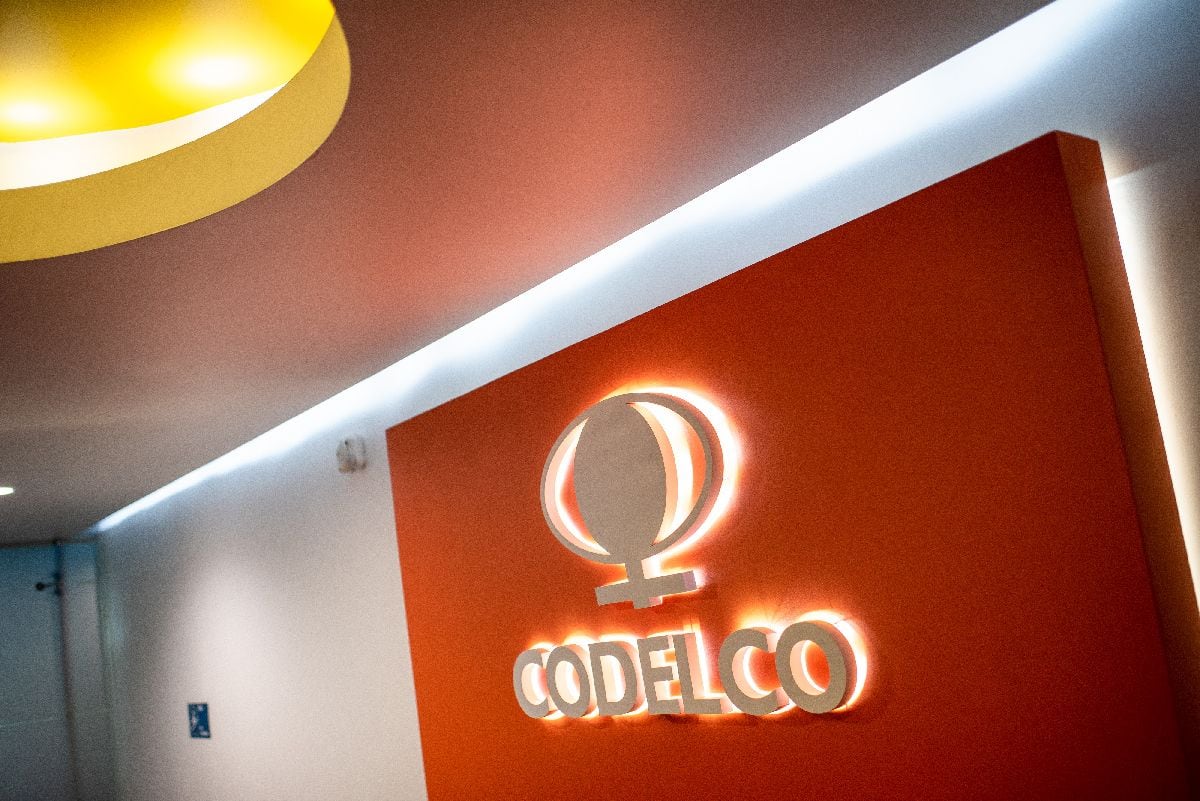 Signage at the Codelco headquarters in Santiago, Chile, on Monday, April 7, 2025. Codelco, the world's biggest copper supplier, says physical demand for the metal has remained strong amid all the upheaval in financial markets triggered by US President Donald Trump's trade war.