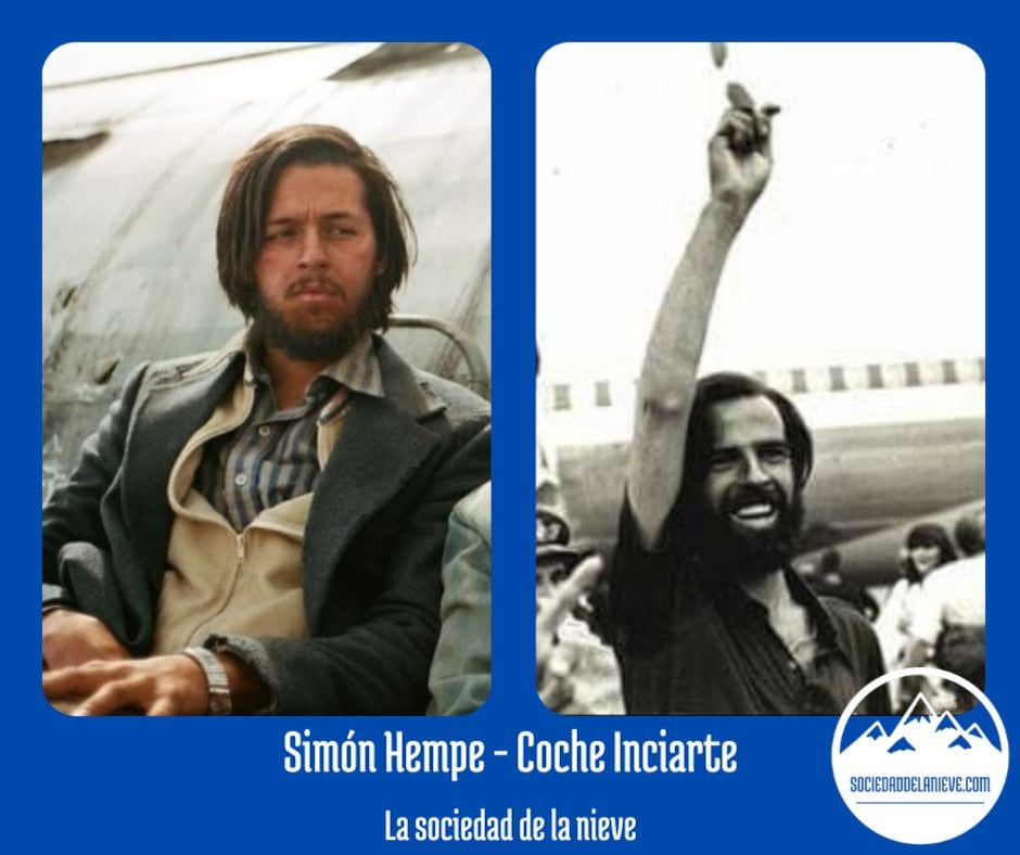 Simón Hempe en "La sociedad de la nieve" (Foto: Netflix)