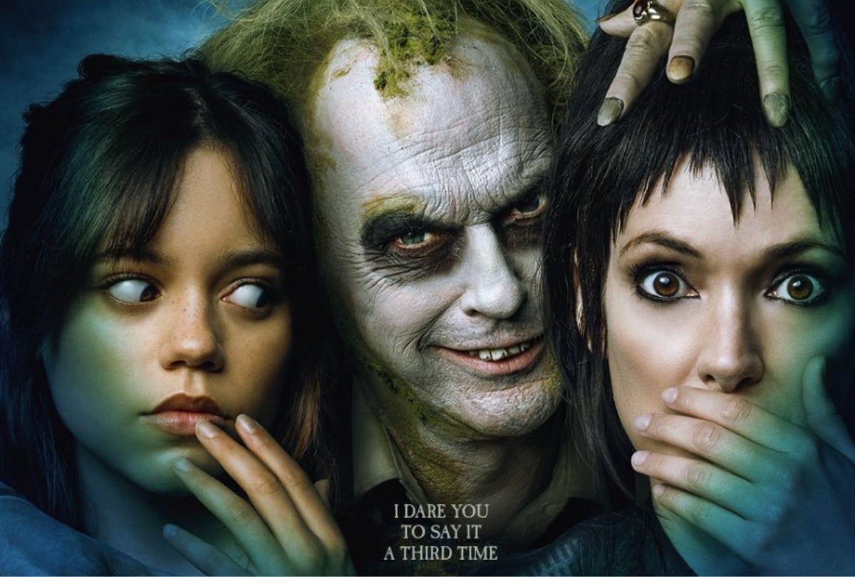 "Beetlejuice Beetlejuice" trae de regreso a icónicos personajes como el fantasma que le da el nombre a la película y Lidya Deetz (Foto: Warner Bros. Pictures)