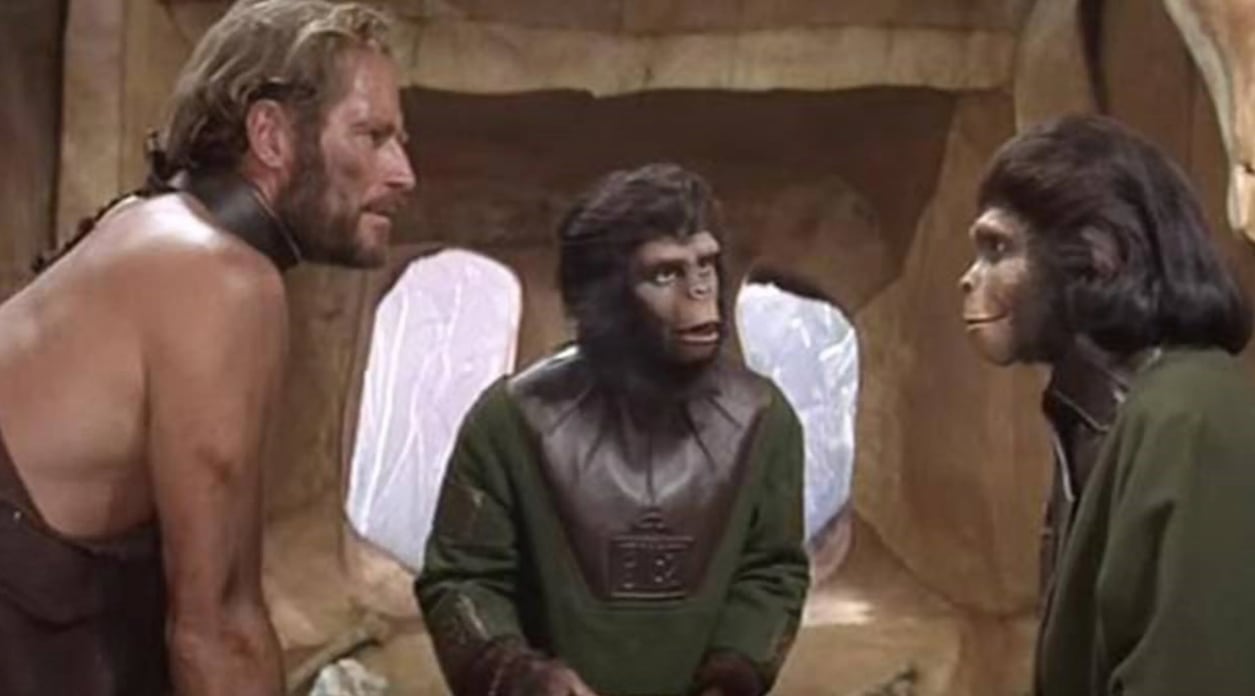 El Coronel George Taylor llegó al futuro dominado por los simios en "El planeta de los simios" (Foto: 20th Century Fox)