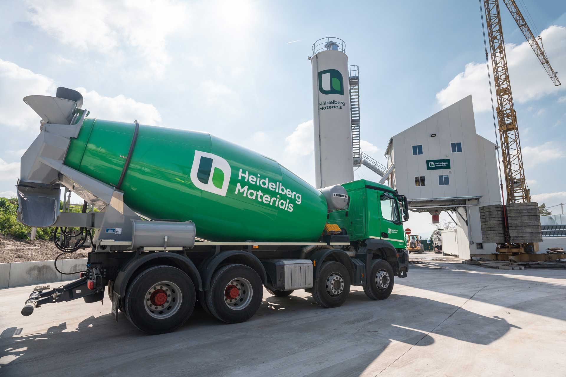 El grupo alemán Heidelberg desarrolla negocios de cemento, agregados y concreto premezclado, con foco en materiales de construcción bajos en carbono. (Foto: Heidelberg Materials).