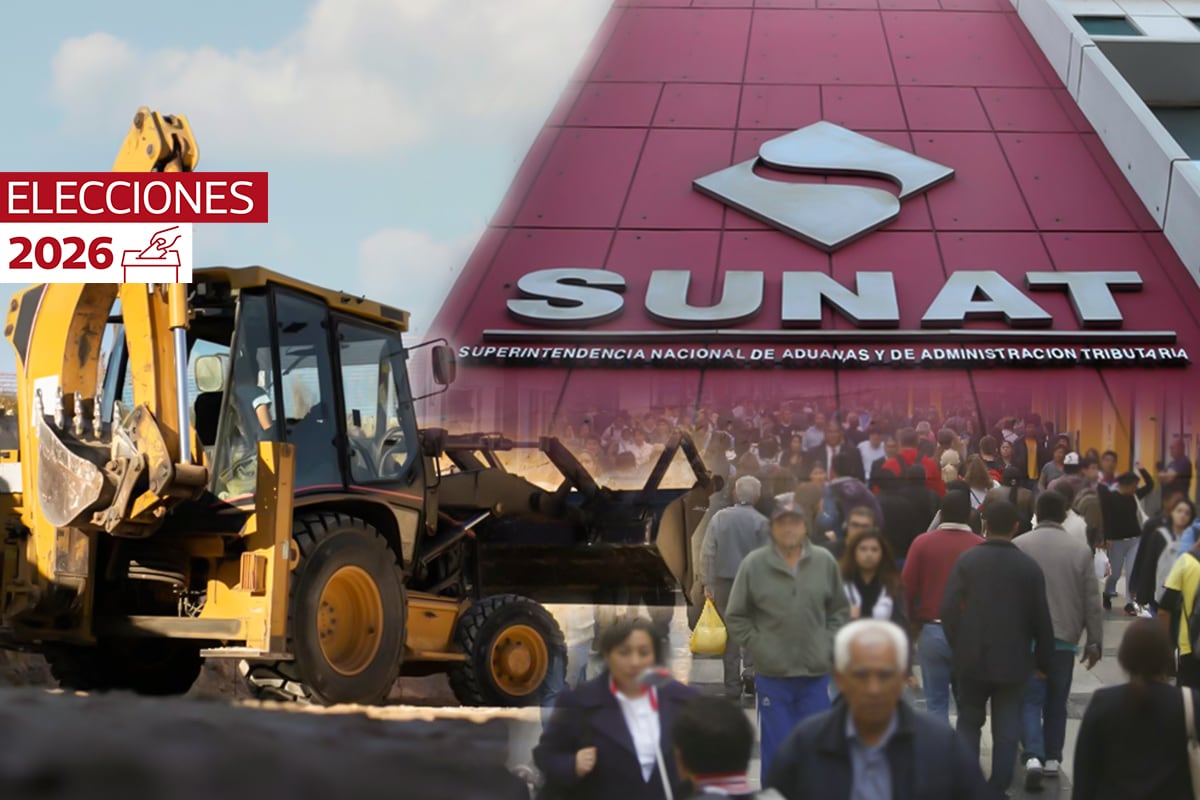 El rol de la Sunat en la "mira" de los planes de Avanza País. | Elaboración: Composición Kelly Villanueva (Gestión)
