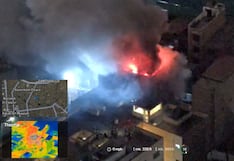 Incendio en Cercado de Lima: bomberos combaten siniestro en jirón Miró Quesada