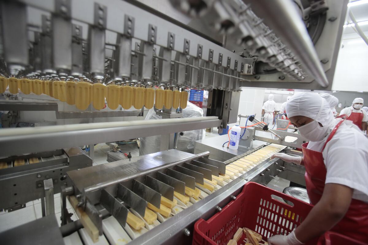 Planta de producción de los helados Artica.
FOTOS: HUGO PEREZ / EL COMERCIO