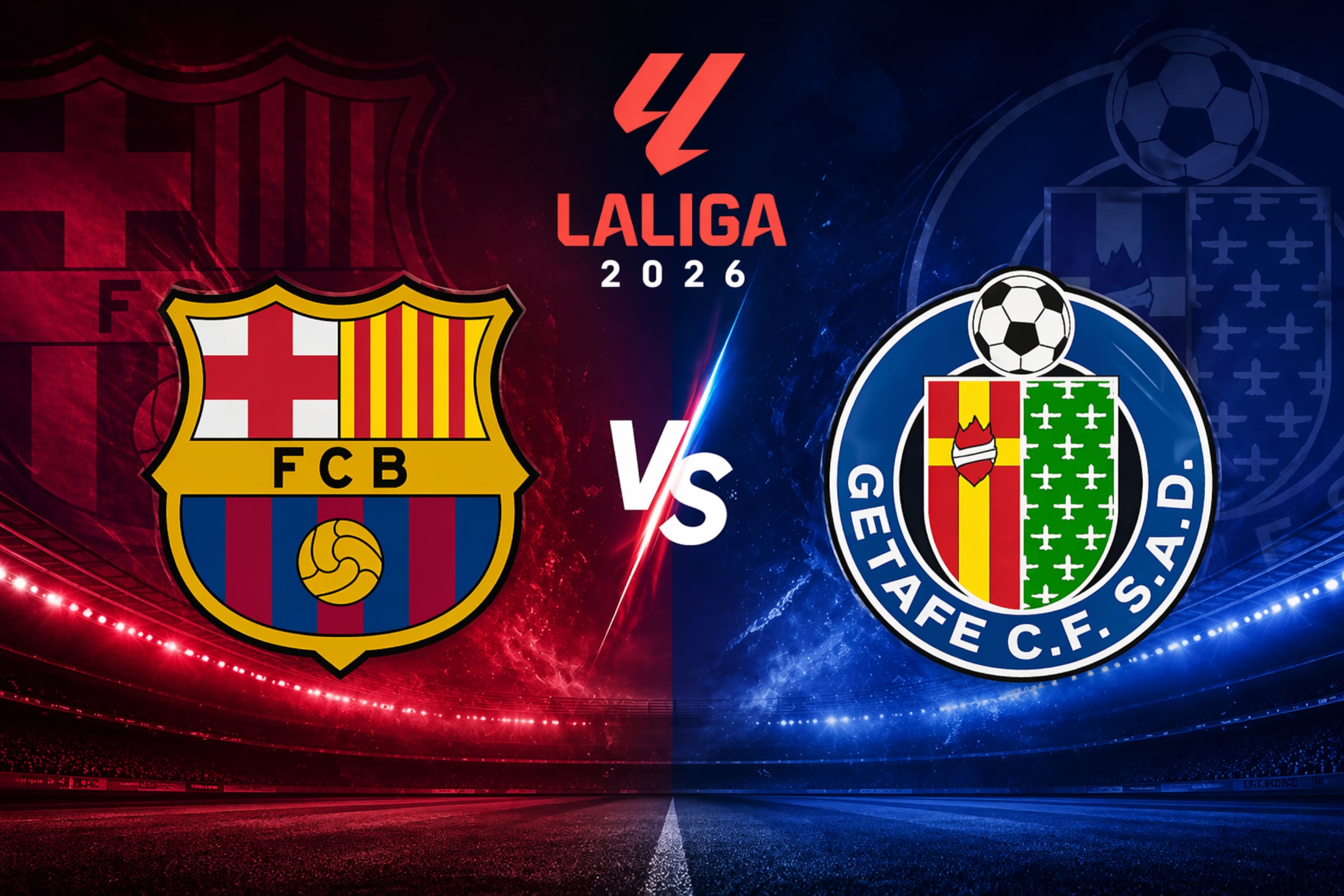 La señal de ESPN transmite el partido de FC Barcelona vs. Getafe en vivo y en directo, este sábado 25 de abril de 2026, por la Jornada 33 de LaLiga. (Foto: Imagen creada por El Comercio MAG utilizando la IA de Chat GPT)