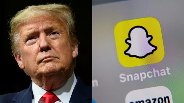 Snapchat deja de promover cuenta de Trump por incitar a “violencia racial”