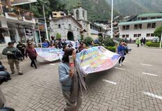 Machupicchu: manifestantes no ceden y piden cierre de la llacta