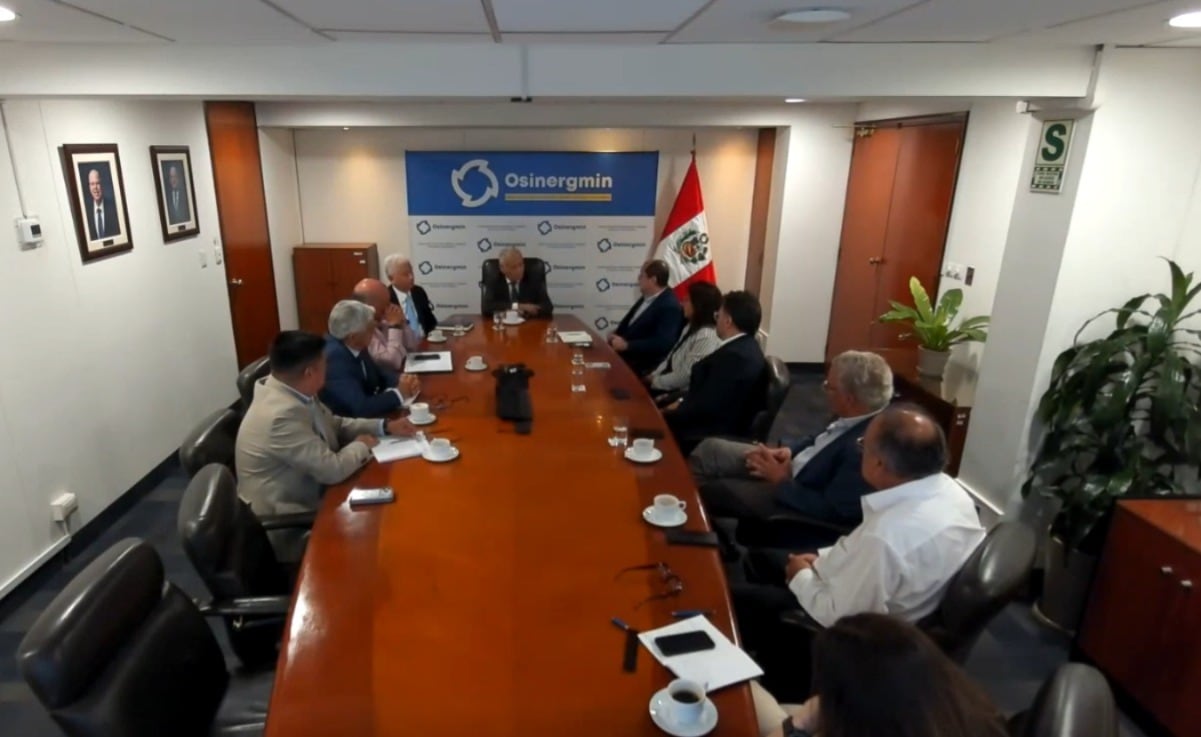Osinergmin se reunió con las empresas afectadas por la paralización del gasoducto.