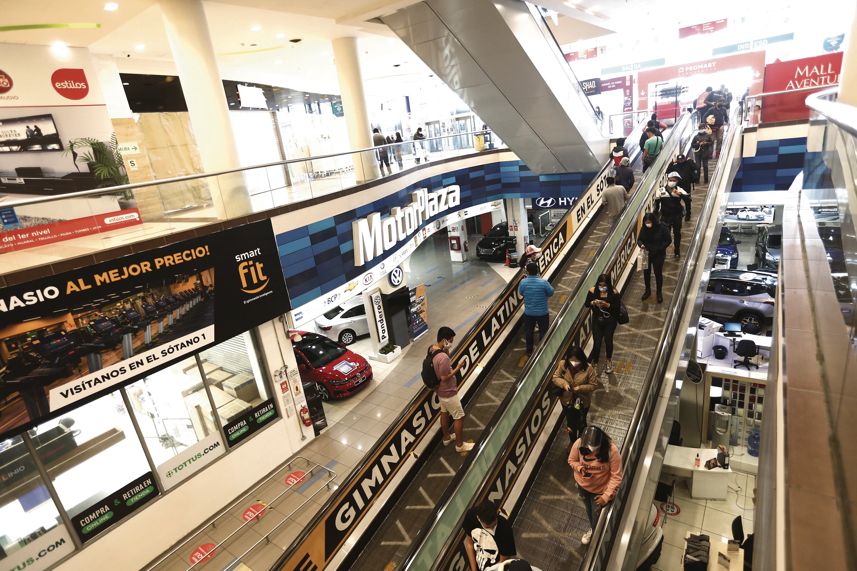 "La IA está sirviendo para afinar el mix comercial de los malls y rentabilizar metros cuadrados con tarifas diferenciadas". FOTOS: JESUS SAUCEDO / GEC