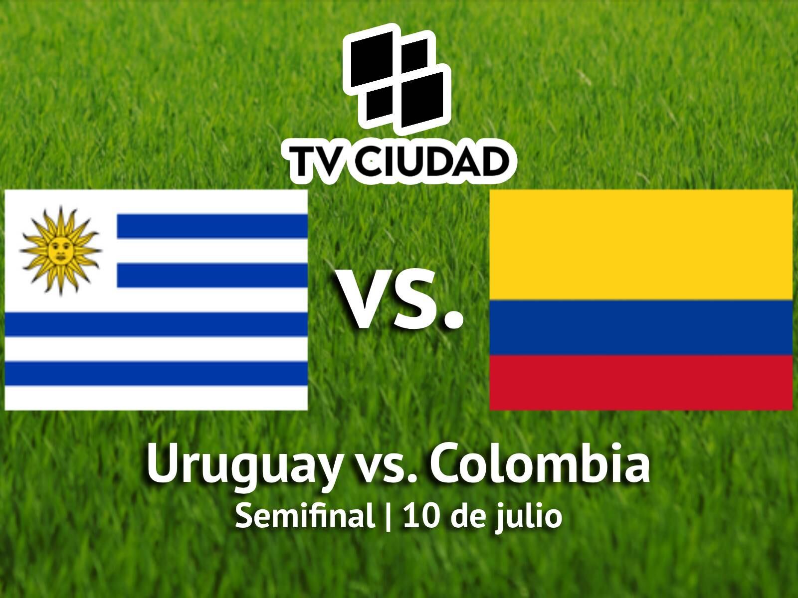 Cobertura oficial de TV Ciudad para ver el partido Uruguay vs. Colombia por la semifinal de la Copa América 2024 desde el Bank of America Stadium de Charlotte (Foto: Composición Audiencias GEC)