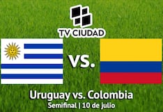 TV Ciudad transmitió el partido Uruguay 1-0 Colombia por Copa América (10/07/2024)
