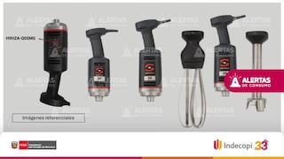 Indecopi alerta sobre licuadoras portátiles: podrían generar descargas eléctricas