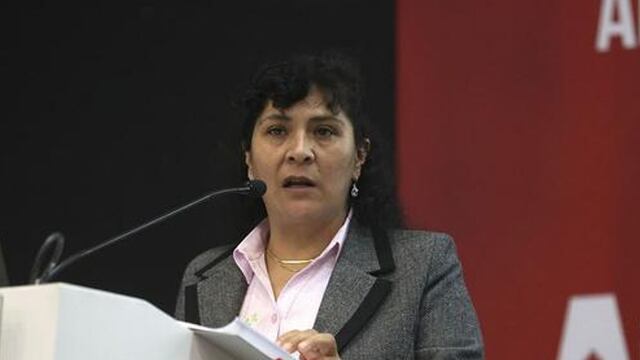 Poder Judicial rechazó dictar prisión preventiva contra Lilia Paredes