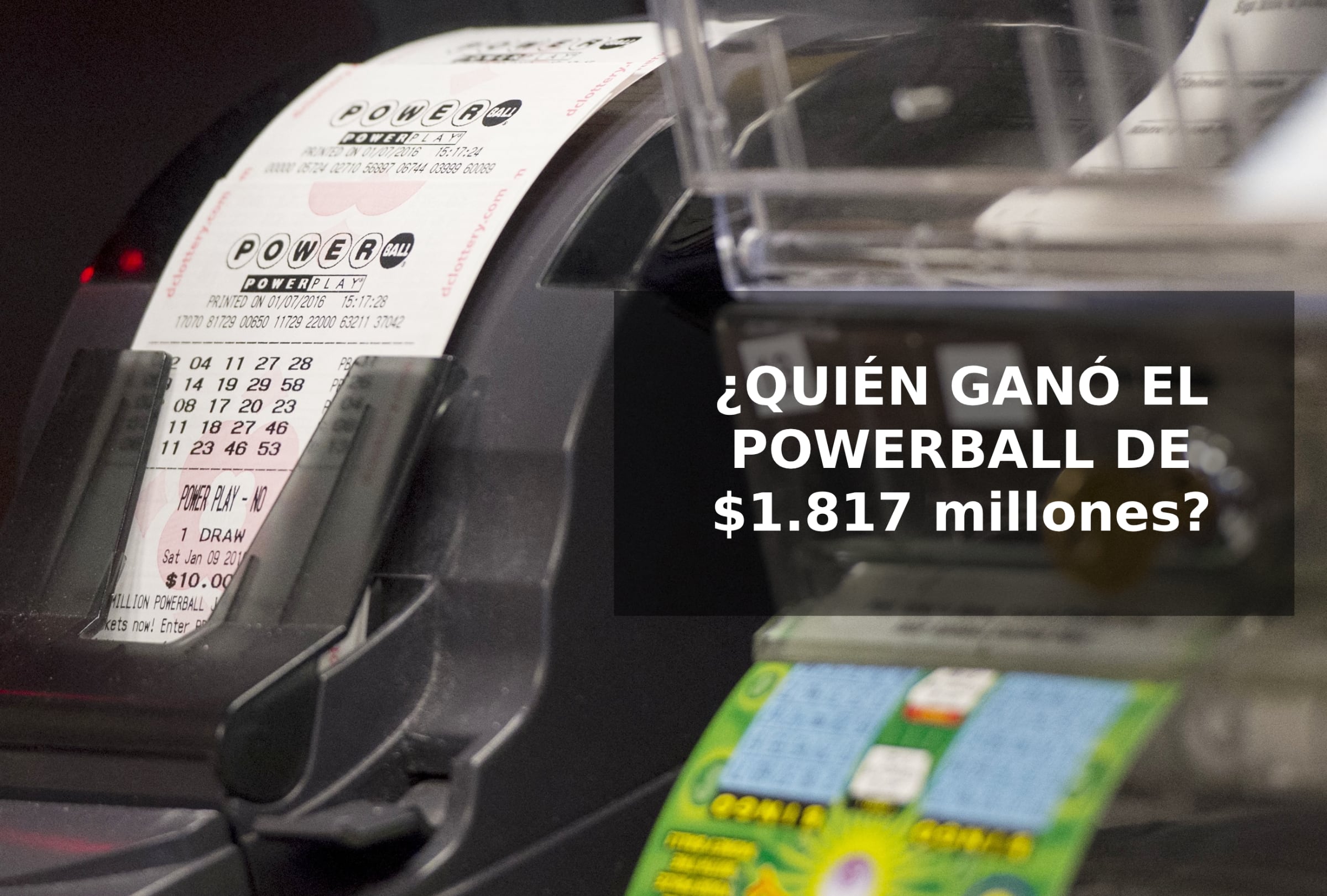 MIAMI, FLORIDA (ESTADOS UNIDOS), 25/12/2025.- Histórico sorteo de Powerball: bote de 1.817 mil millones cae en Arkansas tras 47 sorteos consecutivos sin ganador. FOTO DE SAUL LOEB PARA AFP