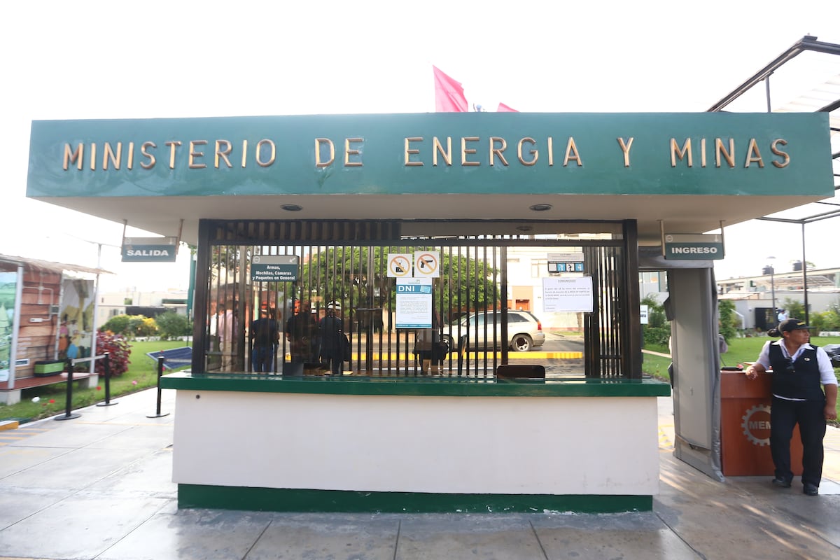 Ministerio de Energía y Minas (Minem). (Foto: GEC)