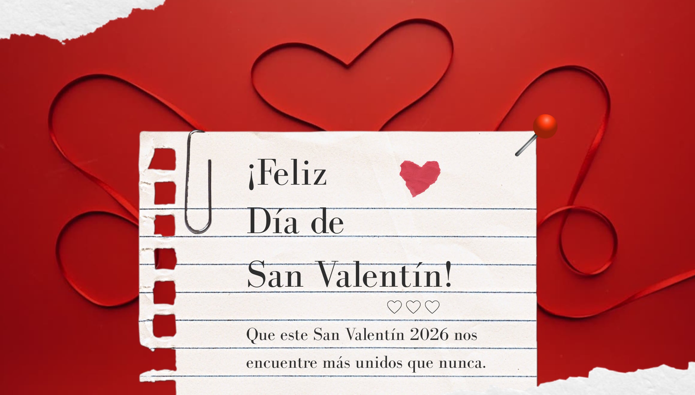 Que este San Valentín 2026 nos encuentre más unidos que nunca. | Crédito: canva.com / Composición Gestión Mix