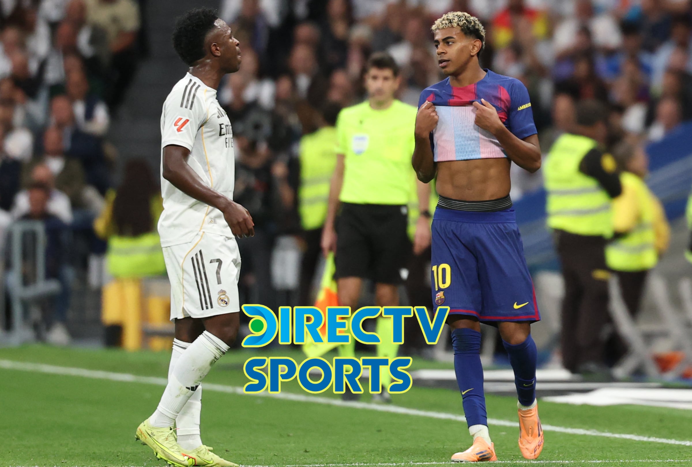 BARCELONA, CATALUÑA (ESPAÑA). Cobertura oficial de SKY Sports HD EN VIVO EN DIRECTO para ver el clásico FC Barcelona vs. Real Madrid este domingo 10 de mayo por la Jornada 35 de LaLiga EA Sports 2025-26 desde el estadio Spotify Camp Nou de Barcelona, España. FOTO DE ÓSCAR DEL POZO PARA AFP