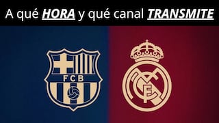 ¿A qué hora juega y en qué canal transmiten FC Barcelona vs. Real Madrid por LaLiga 2026 en EE.UU. y México?