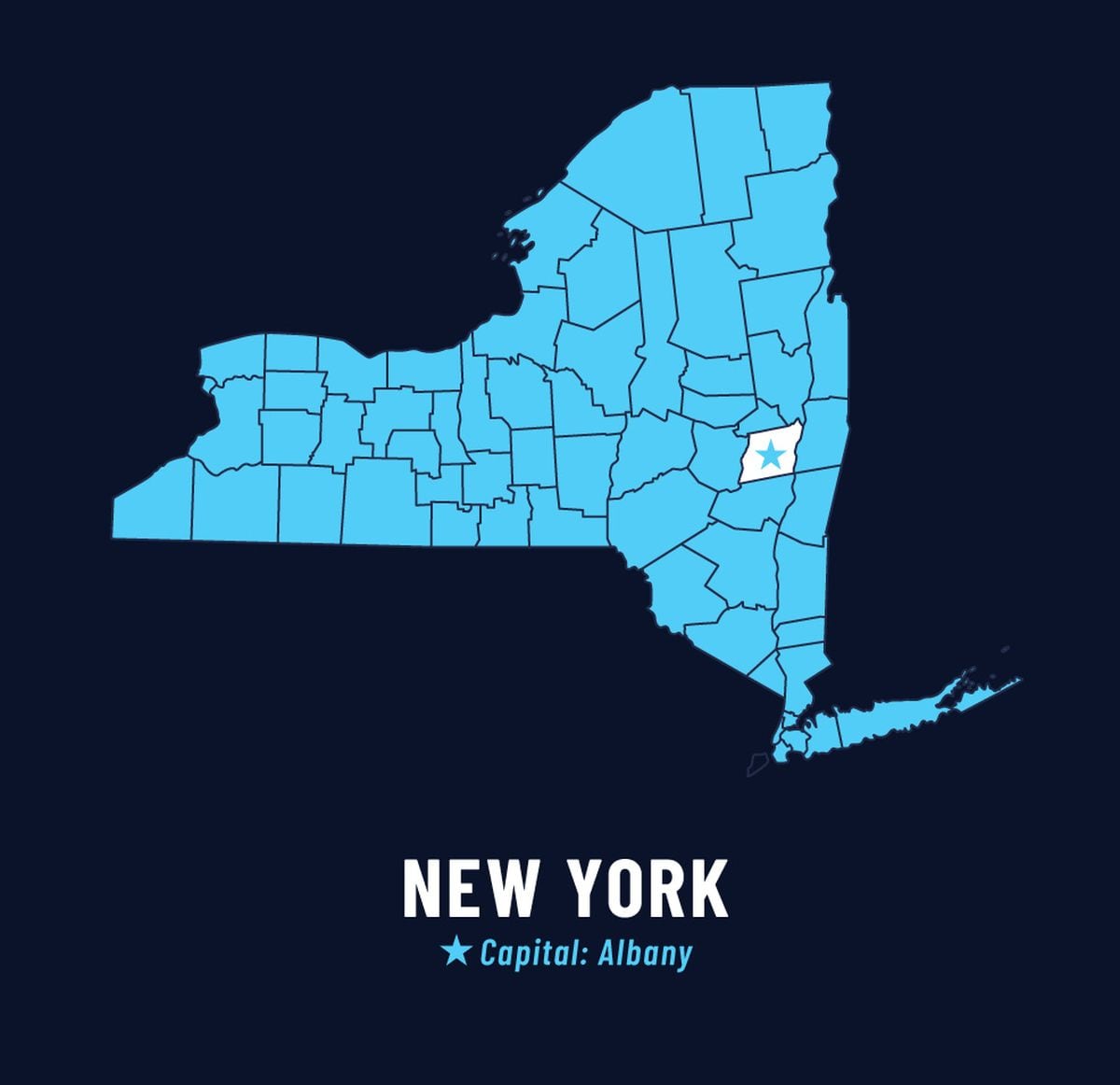 La capital de la ciudad del estado de Nueva York es Albany (Foto: Freepik)