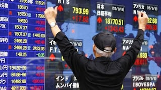 Bolsas de Asia repuntaban luego que acciones japonesas tuvieron mayor ganancia desde 2008