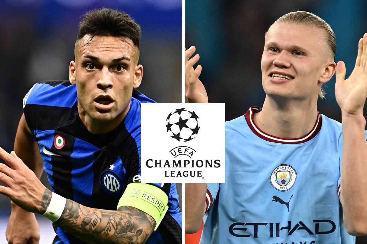 Lautaro Martinez del Inter y Erling Haaland del Manchester City serán dos piezas clave en el planteamiento de sus respectivos equipos para hacerse con el triunfo en la final de la Champions League. | Gabriel Bouys / Paul Ellis / AFP