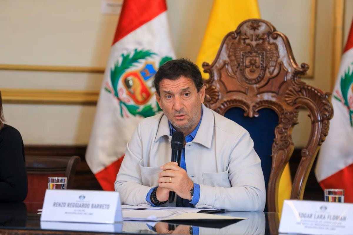 Renzo Reggiardo exhortó al presidente José María Balcázar a priorizar la lucha contra la criminalidad y ampliar el estado de emergencia en la capital. Foto: MML.