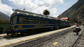 PeruRail restringirá servicio del tren por lluvias en Cusco