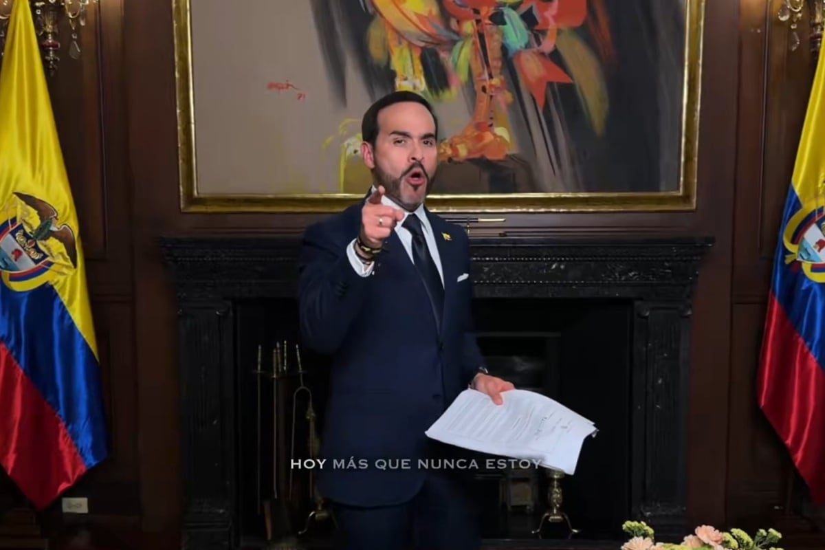 La iniciativa plantea reducir la tarifa general de renta empresarial al 33% en 2027 y al 31% desde 2028. Foto: captura Abelardo de la Espriella