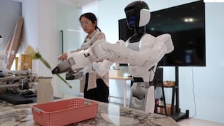 Robots con IA ya trabajan limpiando hogares en China