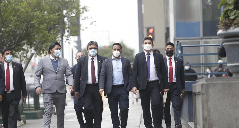 Los congresista sindicados como ‘Los Niños’, por su presunta cercanía a Pedro Castillo, son investigados por tráfico de influencias. (Foto: Jorge Cerdan | Archivo GEC)