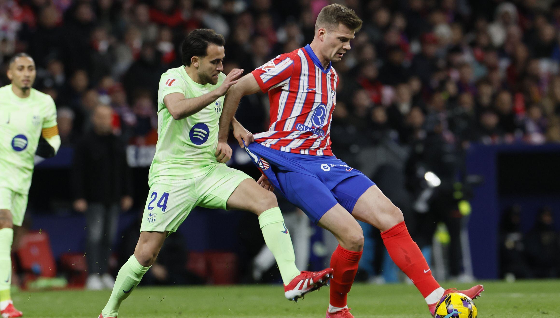 FC Barcelona venció por 4-2 al Atlético de Madrid por la fecha 28 de LaLiga de España. (Foto: EFE)