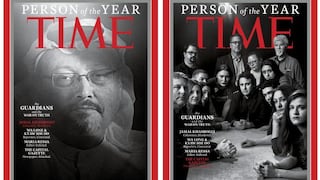 Time elige "Personaje del Año" a periodista asesinadoKhashoggi e incluye a reporteros presos